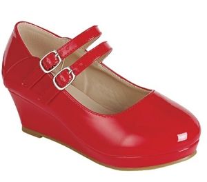 Children dress pumps w Mary-Jane straps